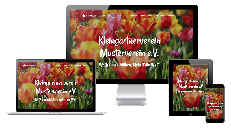 Neue Webseite für unseren Verein